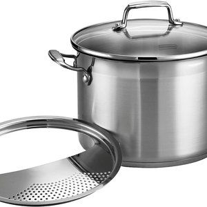 Tramontina Pasta Cooker Gourmet Stainless Steel 3-Piece 6-Quart, 80120/200DS